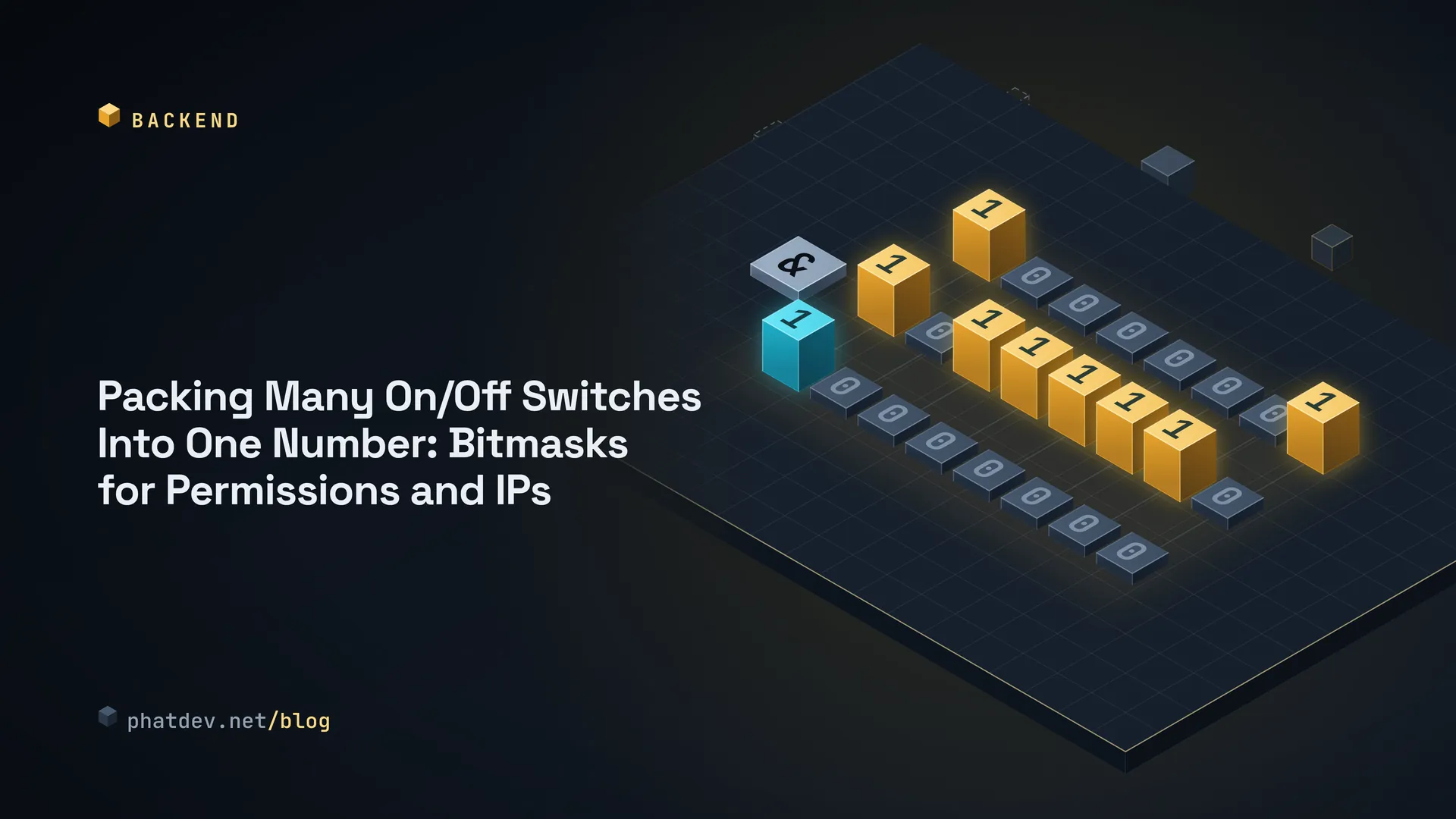Packing Many On/Off Switches Into One Number: Bitmasks for Permissions and IPs