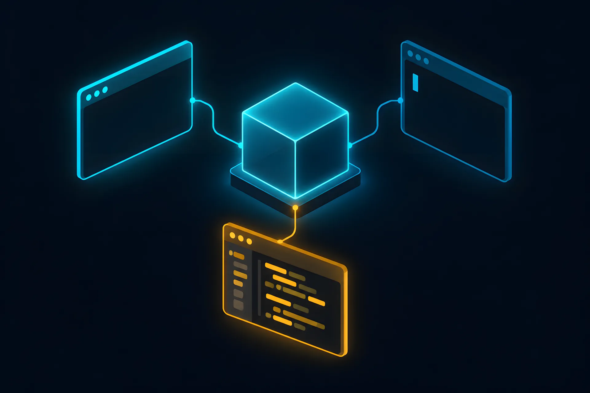 Ba cách dùng trợ lý AI viết code: khung chat, terminal và editor cùng nối về một trợ lý