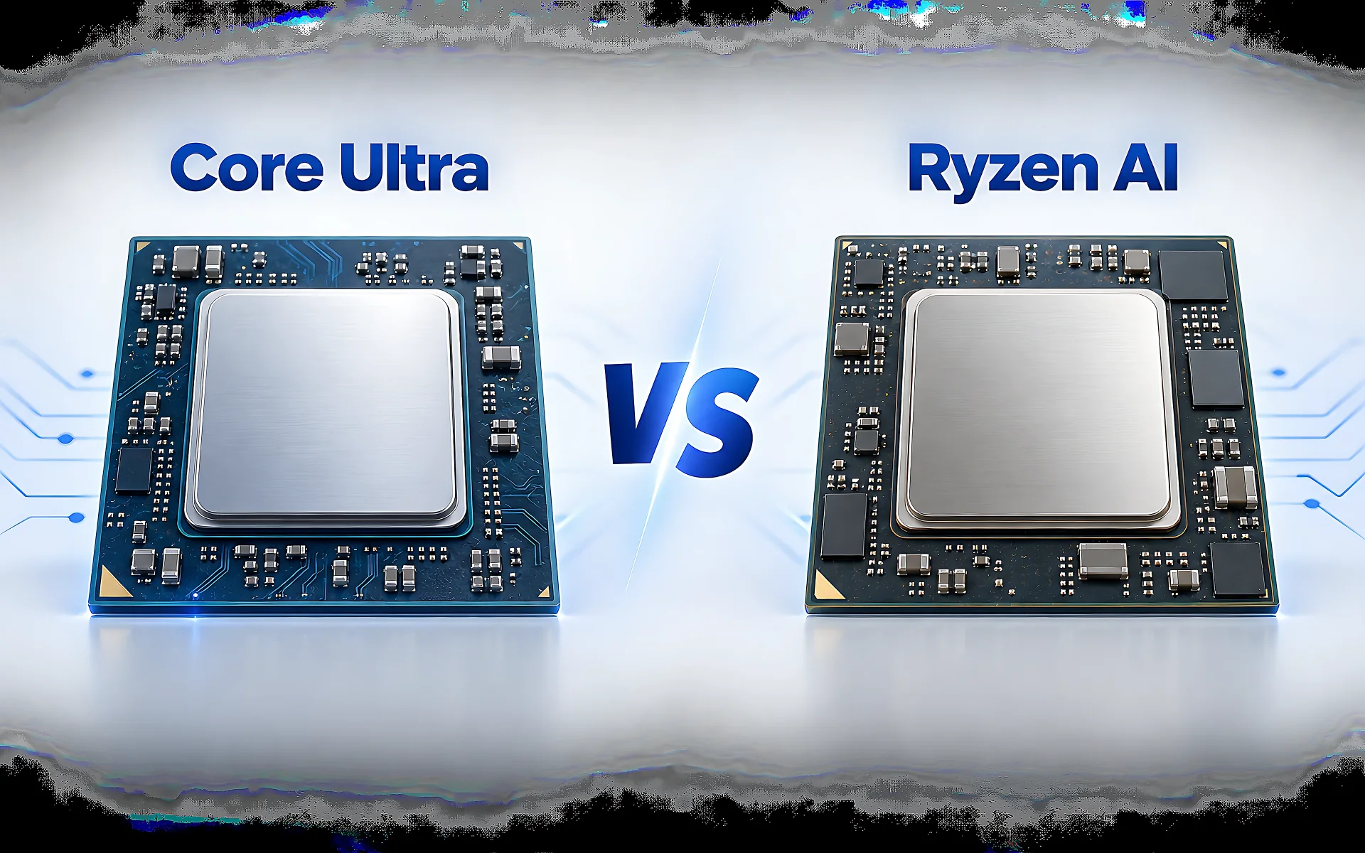 So sánh linh kiện: Core Ultra vs Ryzen AI