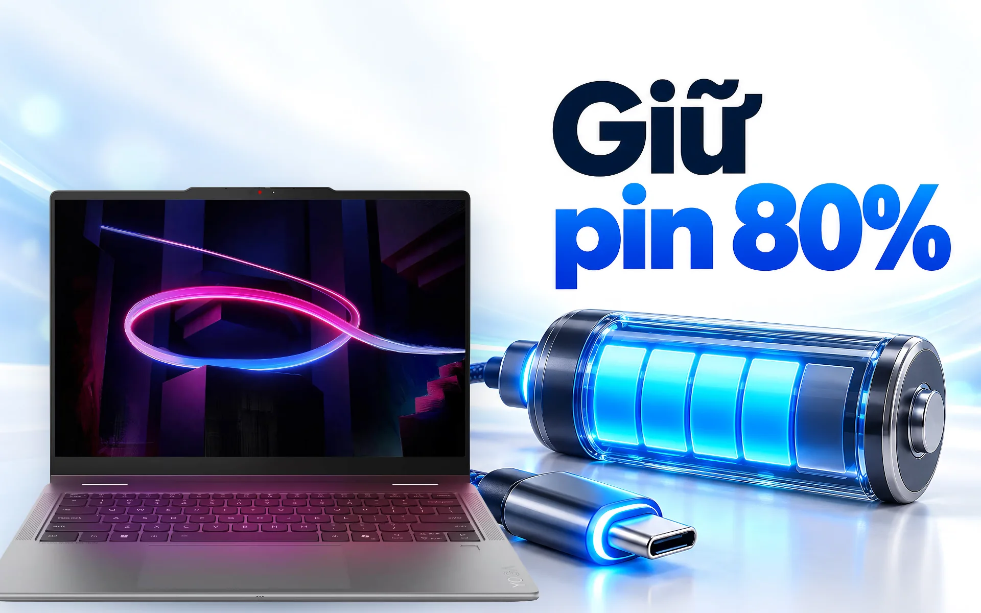 Bìa mẹo "Giữ pin 80%"